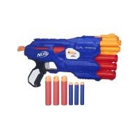 Nerf Elite pistole střílí 2 šipky najednou