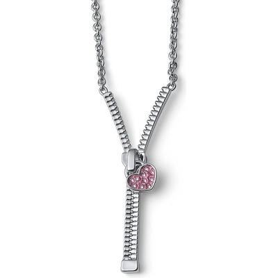 L.O.L. Surprise Detský náhrdelník dreamzip so Swarovski krištáľmi rose L1001 PIN