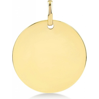 Lillian Vassago Zlatý přívěsek Placička LLV82 GP012Y
