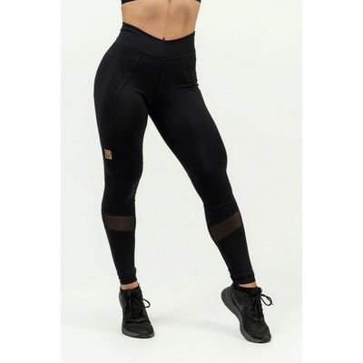 Nebbia Intense Women's High Waist Leggings Mesh Gold