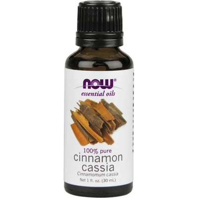 Now Essential Oil 100% Cinnamon Cassia 30 ml