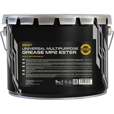 Mannol Multipurpose Grease MP2 Ester 9 kg