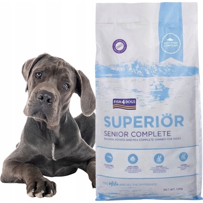 Fish4Dogs Superior Senior Large Salmon 12 kg