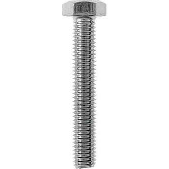 Profi Depot Metrická skrutka DIN 933, šesťhranná hlava, M10 × 40 mm, oceľ, 40 ks 4024506268203