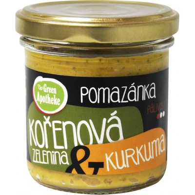 Green apotheke Pomazánka kořenová zelenina a kurkuma 140 g – Zboží Dáma