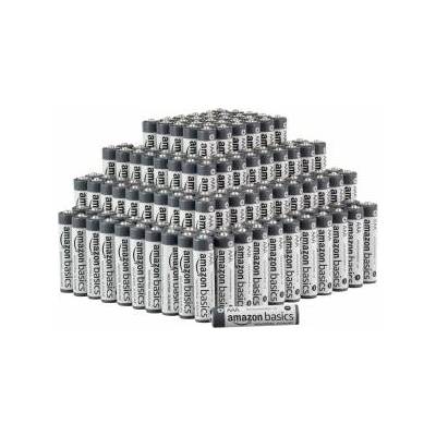 Amazon Basics 200 x Industrial Grade AAA Alkaline Batteries 1.5V 5 Year Shelf Life - AAA-200PK