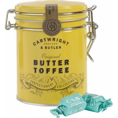 Cartwright & Butler Máslové karamelky v plechové dóze 130 g