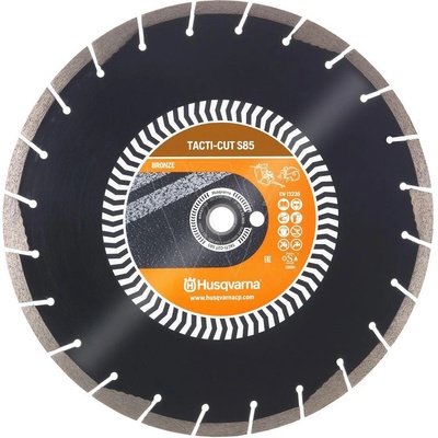 Husqvarna Диамантен диск за сухо и мокро рязане Ф300мм. /25.4/20 мм. , Husqvarna TACTI-CUT S85 (579816610)