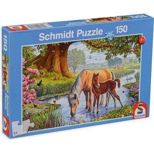 Schmidt Spiele Пъзел Schmidt от 150 части - Коне край реката (56161) - ozone