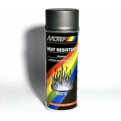 MOTIP Žáruvzdorná barva 800°C antracit 400ml – Sleviste.cz