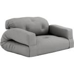 Karup Design Сив разтегателен диван 140 cm Hippo - Karup Design (810746746140)