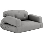 Karup Сив разтегателен диван 140 cm Hippo - Karup Design (810746746140)