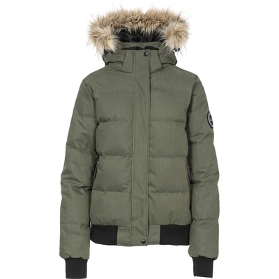 DLX Яке DLX Women's Kendrick Fitted Insulated Down Jacket - Moss