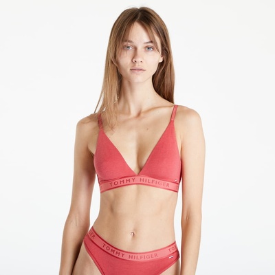 Tommy Hilfiger Triangle bralette růžová