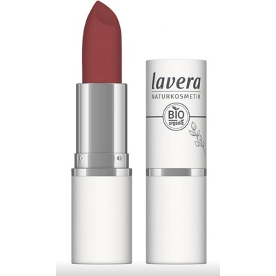 lavera Sametová matující rtěnka 04 Vivid Red 4,5 g