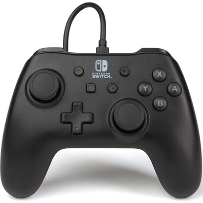 PowerA Контролер PowerA - Wired Controller, жичен, за Nintendo Switch, Black Matte