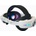 Vortex Virtual Reality VortexVR Elite каишка за глава 8000 mAh с RGB | за Meta Quest 3 / 3S (VVR.C2.STRAP.BATTERY.WHT.QUEST3.2024)