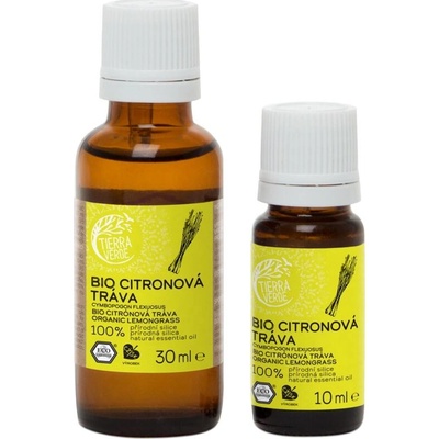 Tierra Verde Silica BIO Citrónová tráva 30 ml