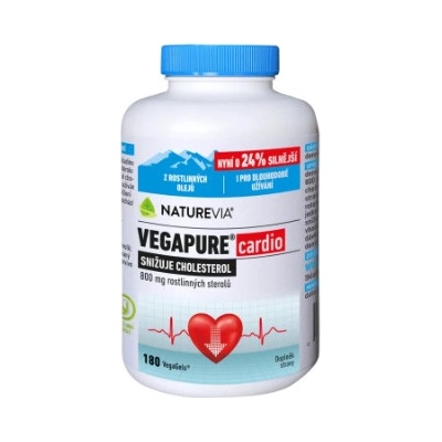 Naturevia Vegapure Cardio 800 mg 180 kapslí