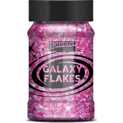 Třpytivé vesmírné vločky Venus Magenta – Zboží Dáma