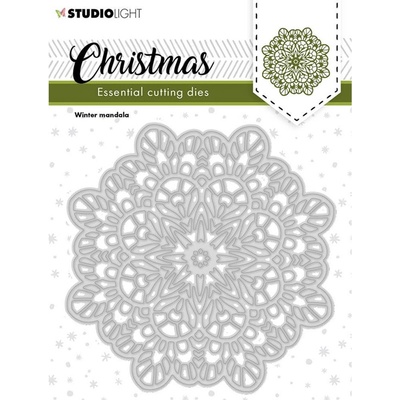 Studio Light Vyřezávací šablony Studio Light, 11x11 cm Zimní mandala