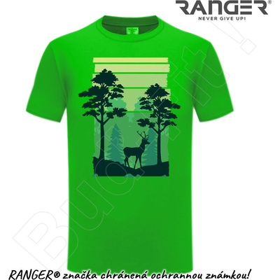 Tričko Ranger motív Poľovníctvo 17 zelená