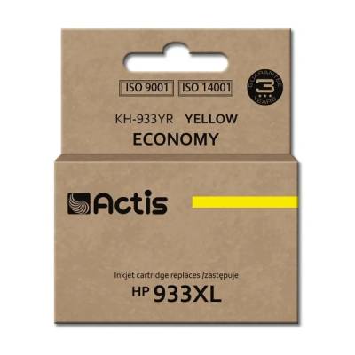Compatible Мастило Actis KH-933YR (заместител за HP 933XL CN056AE, стандартно, 13 ml, жълто) (KH-933YR)