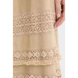 Max Mara лятна рокля от лен (2615221033600)