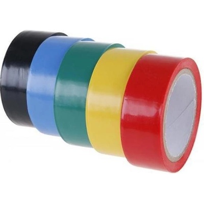 Cassovia Efekt Izolačná páska PVC 19 mm x 0.13 mm x 10 m 5 ks