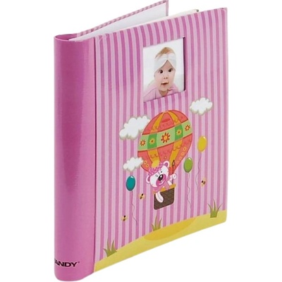 Fandy FOTOALBUM SAMOLEPÍCÍ DĚTSKÉ - BALÓN růžové