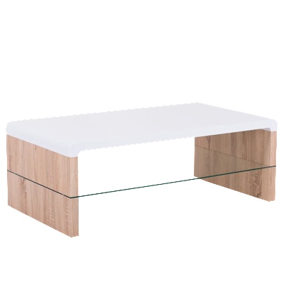 Carmen Ниска маса matrix - бял дъб