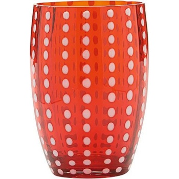 Zafferano Чаша без столче Perle 320 мл червена (PR00111)