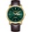 Lee Cooper LC08235.172 Мъжки часовник, Кафяв- Зелен циферблат, Кожена каишка