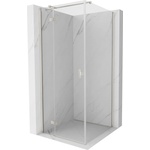 Mexen Mist-H T лява душ кабина с отваряеми врати 85 x 85 см, прозрачна, матиран (8A5T-085-085-97-00-L)