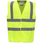 Yoko HI-VIS HVW100 / Предпазна жилетка - жълта с висока видимост 5XL (79W100zv815)