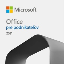 Microsoft Office 2021 pre podnikateľov, elektronická licencia EU, T5D-03485, nová licencia