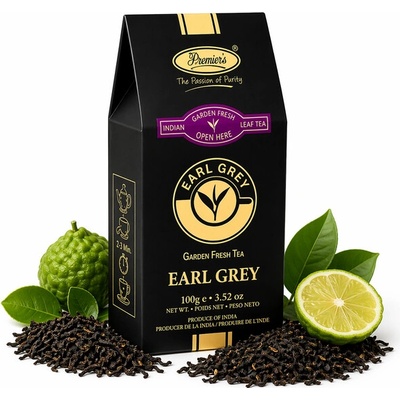 Premier's Černý čaj Earl Grey Tea sypaný 100 g