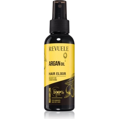 Revuele Argan Oil Hair Elixir ochranný sprej pre suché a poškodené vlasy 120 ml