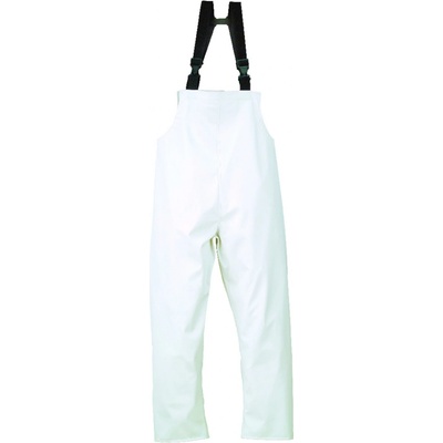 CG FOOD Vodeodolné laclové nohavice biele 8FOOBS