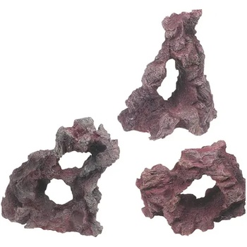 Flamingo Rock - Декорация за аквариуми и терариуми, скала - 13 x 9 x 16см