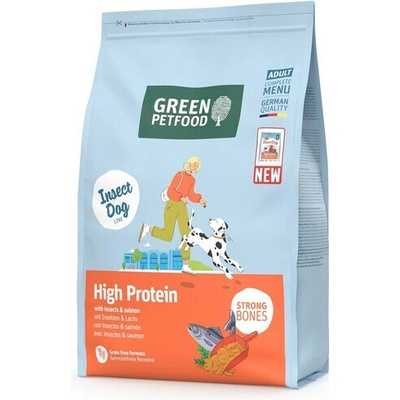 Green Petfood InsectDog with Salmon High Protein 3 kg