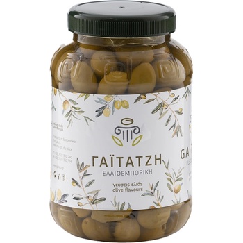 Gaitatzi zelené olivy s peckou 1 kg