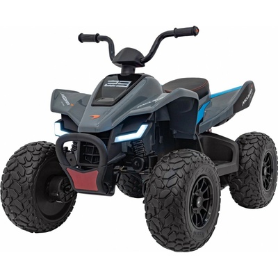 Mamido detská elektrická štvorkolka McLaren Racing MCL šedá