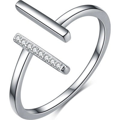 Olivie Nastavitelný stříbrný prsten 5577