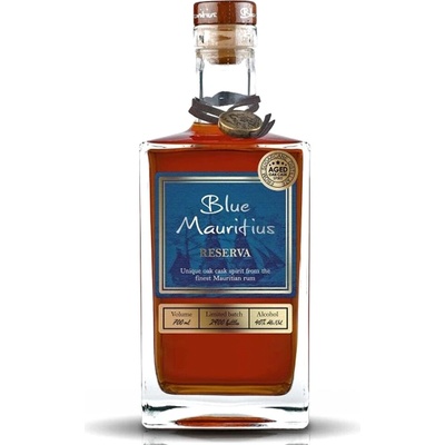 Blue Mauritius Reserva 40% 0,7 l (čistá fľaša)