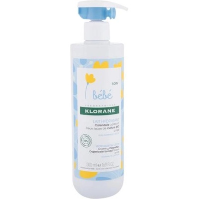 Klorane Baby Calendula хидратиращ лосион за тяло за бебета и новородени 500 ml