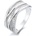 Silenti Jewelry Сребърен пръстен "Възвишение" - 9 - 59.5мм (19.1мм диам. )