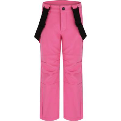 Loap Lovelo dětské softshellové kalhoty růžová
