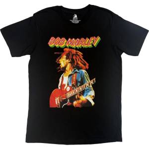 Bob Marley Live Concert (Back Print) Black M Риза (BMATS65MB02)