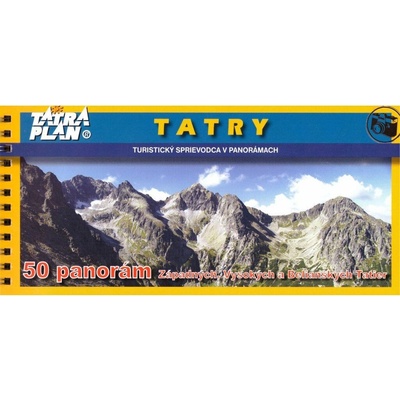 Tatry turistický sprievodca v panorámach